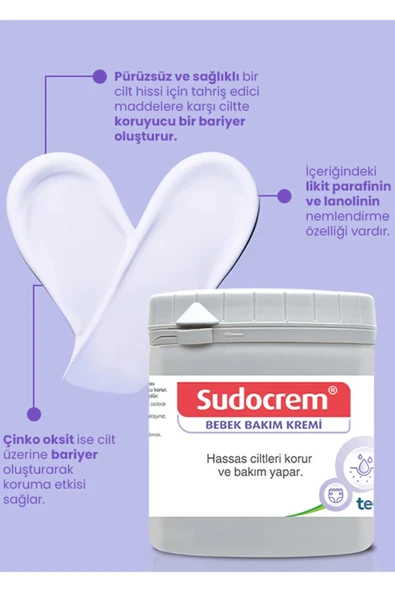Sudocrem Bebek Bakım Kremi 125 gr X 2 Adet - Resim 6
