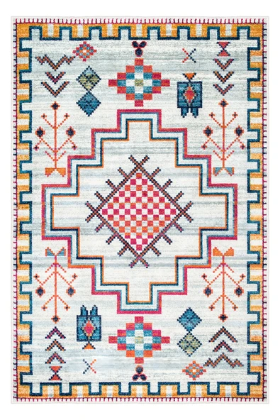 cmn home Dekoratif Özel Tasarım Yıkanabilir,İnce, Kaymaz Tabanlı, Modern Salon Halısı, Mutfak Halısı, Yolluk - 5