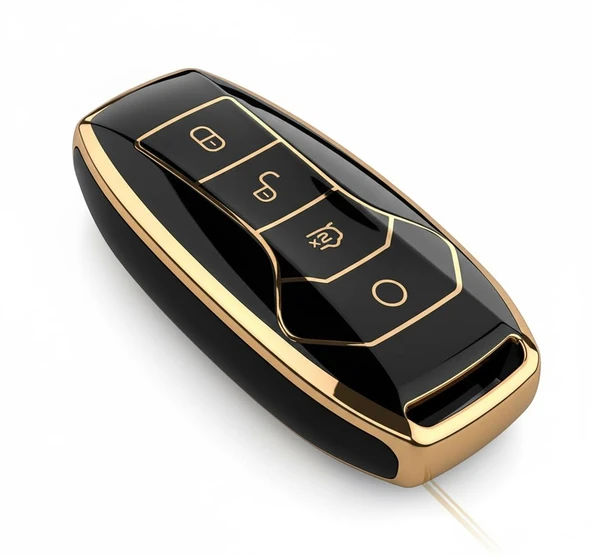 Premium Şık Metalize anahtar kabı Seul U -Atto 3 Anahtar uyumlu ürün görseli 1