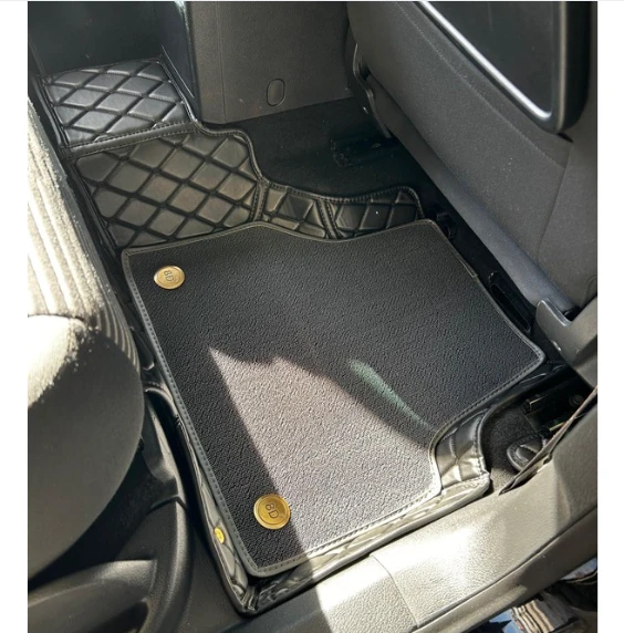 Volkswagen Tiguan 2009-2016 Arası 8D Çift Katmanlı Havuzlu Paspas Takımı - Resim 4