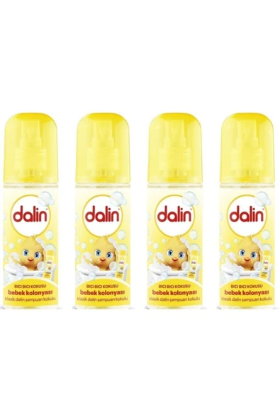 Dalin Dalin Bebek Kolonyası Bıcı Bıcı Klasik 150 Ml X 4 Adet - Resim 3