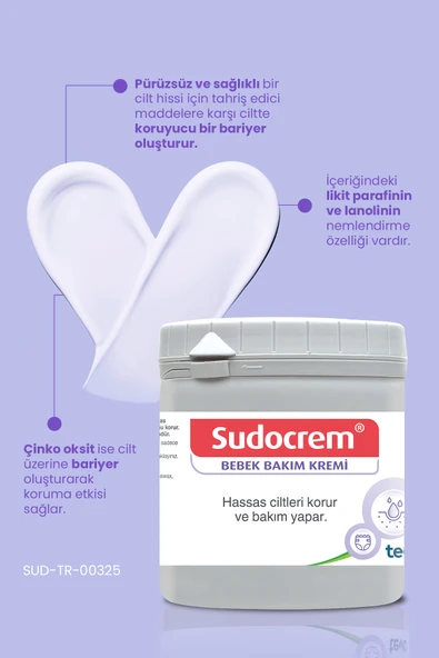 Sudocrem Sudocrem Bebek Bakım Kremi 60 gr - 3