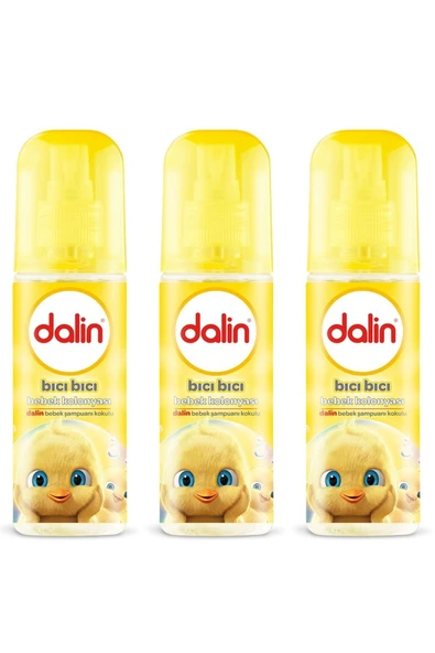 Dalin Dalin Bebek Kolonyası Bıcı Bıcı Klasik 150 Ml X 3 Adet ürün görseli 1