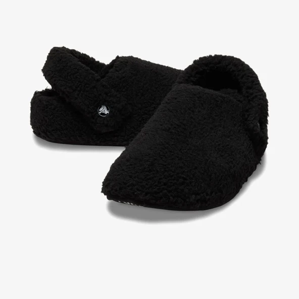 Crocs Classic Cozzzy Slipper Unisex Siyah Terlik 209386-001 - Resim 2