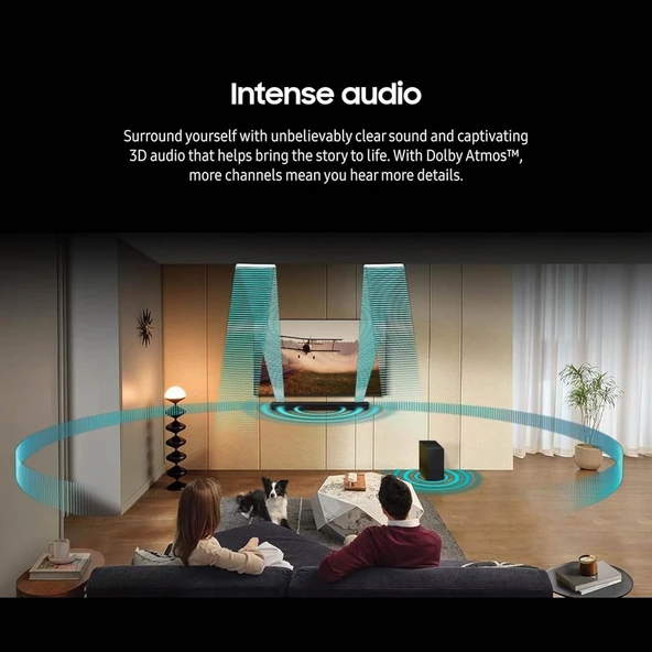 Samsung HW-Q800D 5.1 Kanal Soundbar Dolby Atmos Sertifikalı Güçlü Ses Sistemi - 5