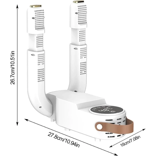 Dijital Ayakkabı Kurutma Ve Isıtma Makinesi - Resim 2