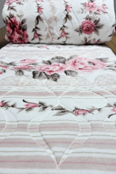 Sarar Çift Kişilik Battaniye Bella Gül - 4