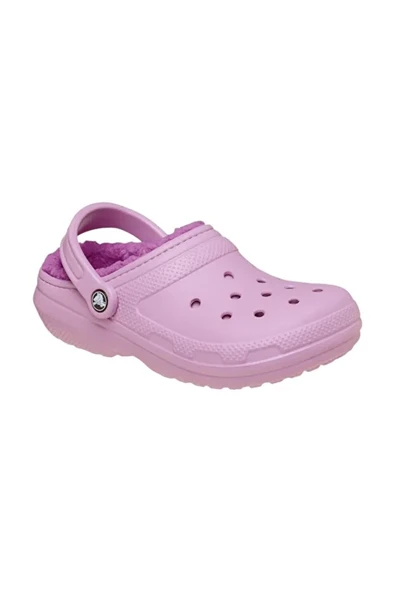 Crocs Classic Lined Clog Unisex Sarı İçi Yünlü Günlük Terlik 203591-5BX - Resim 3