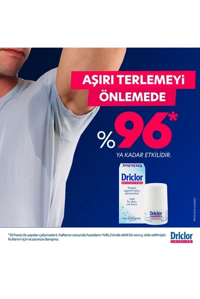 Driclor Driclor Aşırı Terleme Önleyici Antiperspirant Roll-On 20ml X3 - Resim 5