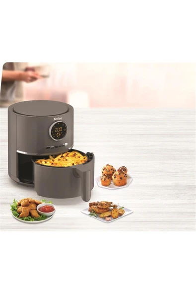 TEFAL Ultra Fry 4.2 L Fritöz Kömür Grisi - Resim 2