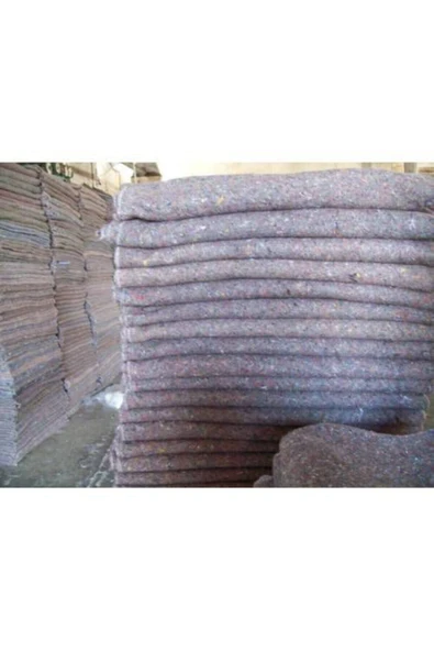 TOMAR 10 Adet Nakliye, Ambalaj Battaniyesi Şantiye 100x150cm Mobilya Sarma Taşıma - Kedi Kopek Battaniyesi - 2