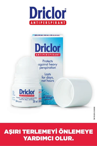 Driclor Driclor Antiperspirant Roll-on 20 ml 2 Adet - Resim 2
