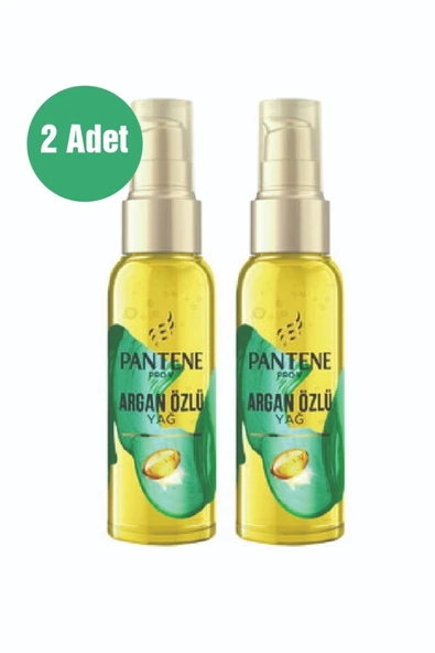 Pantene Pantene Saç Bakım Yağı Argan Özlü 100ml 2 Adet ürün görseli 1