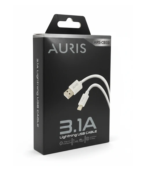 Auris CB33 Lightning USB Kablo (1m)