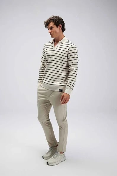 Ellesse Erkek Polo Sweatshirt EM594-BG - Resim 4