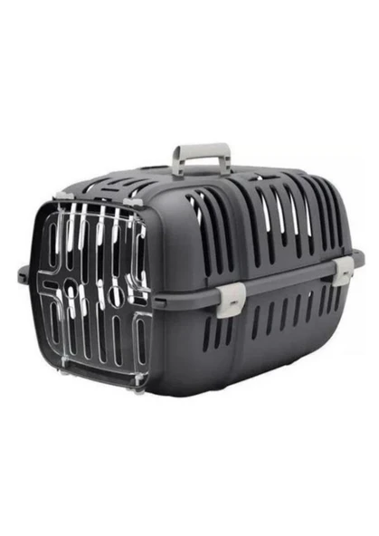 Ferplast Jet 10 Kedi Köpek Taşıma Çantası Antrasit ürün görseli 1