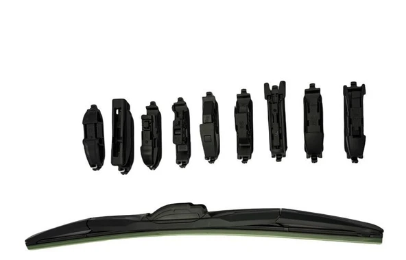 10 aparatlı hibrit silecek kilitli model 50 cm / CASI10-50 ürün görseli 1