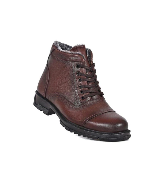 Cem Pekşen Swat Life 4250 Kahve Erkek Hakiki Deri Bot - Resim 2