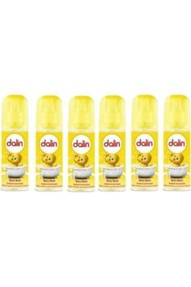 Dalin Dalin Bebek Kolonyası Bıcı Bıcı Klasik Şampuan Kokusu 150 Ml 6'lı Set - Resim 3