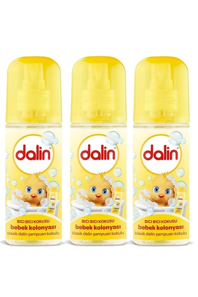 Dalin Dalin Bebek Kolonyası Bıcı Bıcı Klasik 150 Ml X 3 Adet - Resim 2
