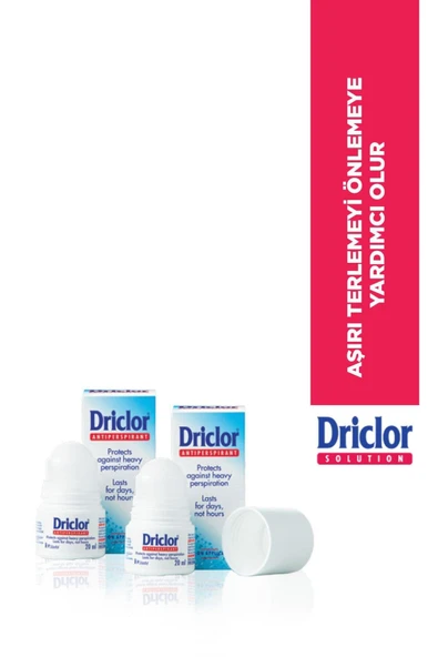 Driclor Driclor Antiperspirant Roll-on 20 ml 2 Adet ürün görseli 1