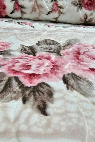 Sarar Çift Kişilik Battaniye Bella Gül - 5