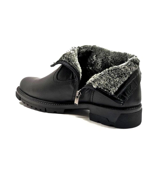 Cem Pekşen Swat Life 4249 Siyah Erkek Hakiki Deri Bot - Resim 3