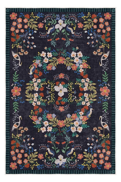 cmn home Dekoratif Özel Tasarım Yıkanabilir,İnce, Kaymaz Tabanlı, Modern Salon Halısı, Mutfak Halısı, Yolluk - 3