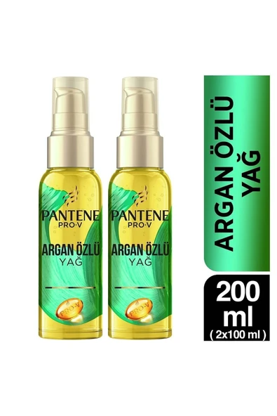 Pantene Pantene Doğal Sentez Argan Yağlı Elixir Yağ Terapisi 100 ml X 2 Adet ürün görseli 1