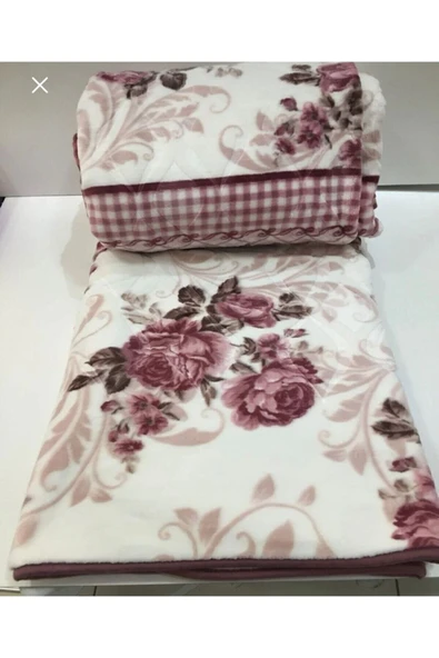 Sarar Tek Kişilik Battaniye-rosrey Gül Kurusu - 2