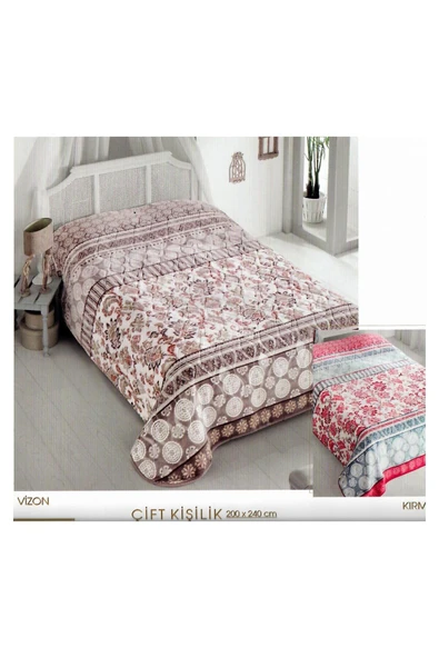 Sarar Çift Kişilik Battaniye Süper Soft 200 X 240 Kibele Vizon - 2