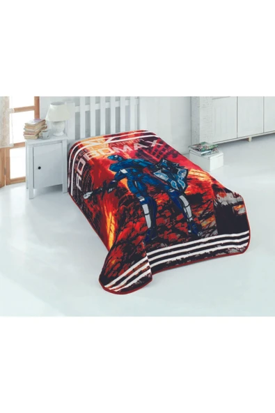 Sarar Tek Kişilik Battaniye Steel Warrıor Robomax Battaniye Tek Kişilik