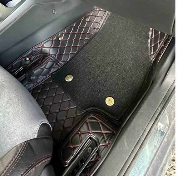 Seat İbiza 2023 Sonrası Aracına Özel 8d Çift Katmanlı Havuzlu Paspas Takımı - Resim 2