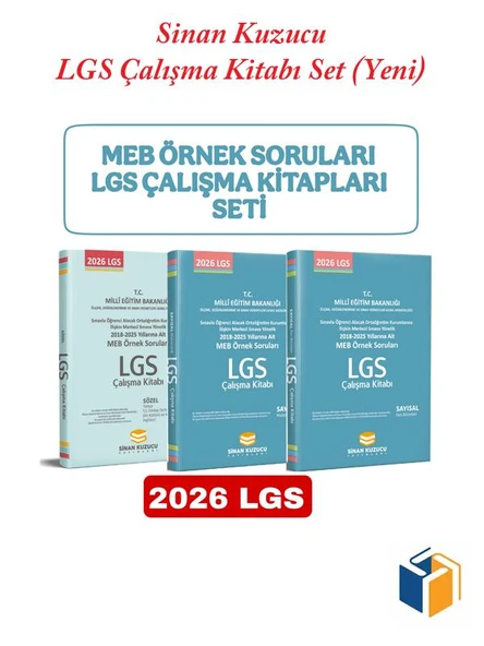 Sinan Kuzucu Çalışma Kitabı 3'lü Set ürün görseli 1