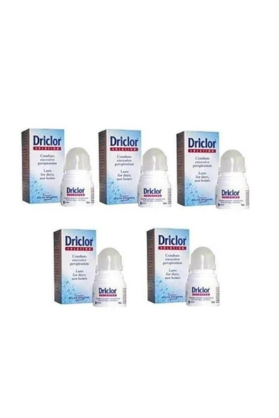 Driclor Driclor Antiperspirant Roll-on 20 ml 5 Adet ürün görseli 1