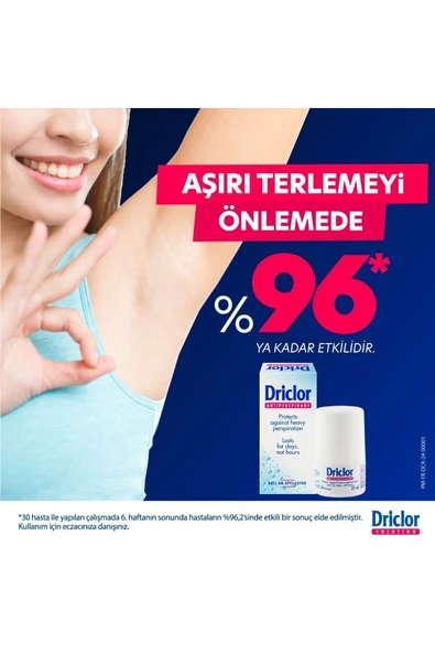 Driclor Driclor Aşırı Terleme Önleyici Antiperspirant Roll-On 20ml X3 - Resim 3