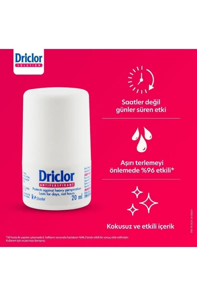 Driclor Driclor Anti Perspirant Roll On 20 ml X 2 Adet - Resim 4