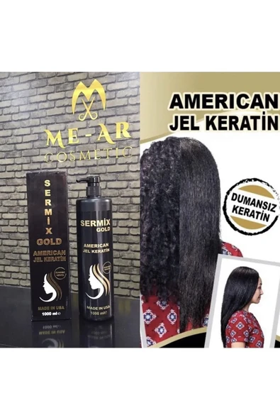 SERMİX SERMİX Amerikan Kokusuz Dumansız Jel Keratin - Resim 3