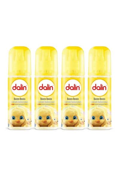 Dalin Dalin Bebek Kolonyası Bıcı Bıcı Kokusu 150 ml x 4 Adet ürün görseli 1