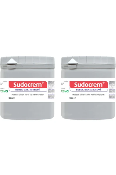 Sudocrem Sudocrem Bebek Bakım Kremi 60 gr 2 Adet
