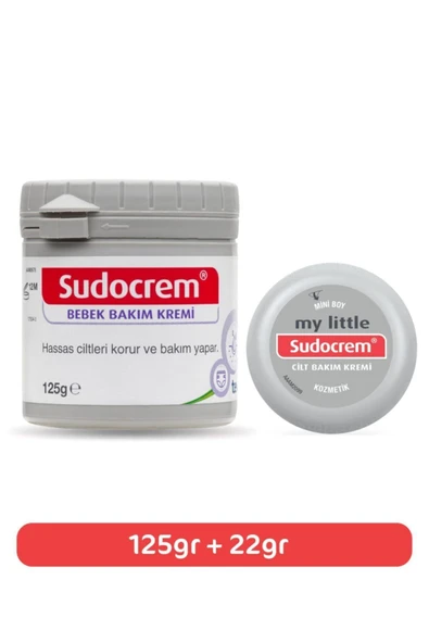 Sudocrem Bebek Bakım Kremi 125 gr + 60 gr (2'li set) ürün görseli