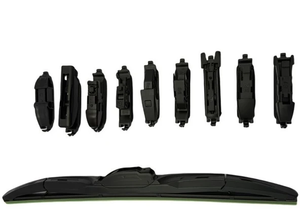 10 aparatlı hibrit silecek kilitli model 45 cm / CASI10-45 ürün görseli 1