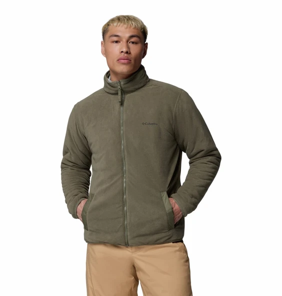 Columbia Winter Pass™ Reversible Fleece Yeşil Erkek Outdoor Polar AM5170-397 - Resim 4