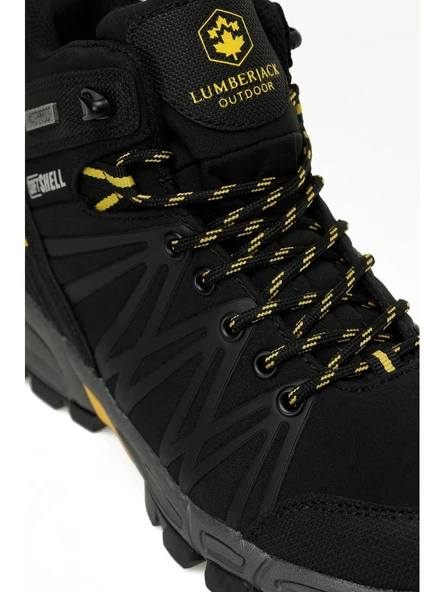 Lumberjack 102031773 Shell Hı G 5pr Siyah-Sarı Kadın Erkek Kışlık Waterproof Bot - Resim 5