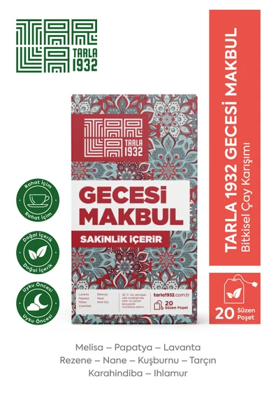 Tarla 1932 Gecesi Makbul Özel Çay - Benzersiz Bitki Formülleri / Sıfır Kimyasal - 2