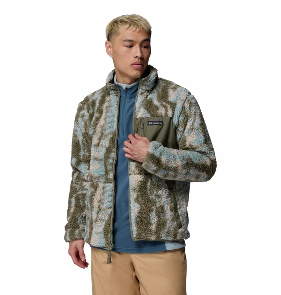 Columbia Winter Pass™ Reversible Fleece Yeşil Erkek Outdoor Polar AM5170-397 - Resim 7