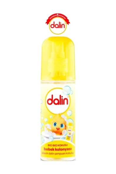 Dalin Dalin Bebek Kolonyası 150ml (bıcı Bıcı Kokusu) Klasik 4 Lü Set - Resim 2