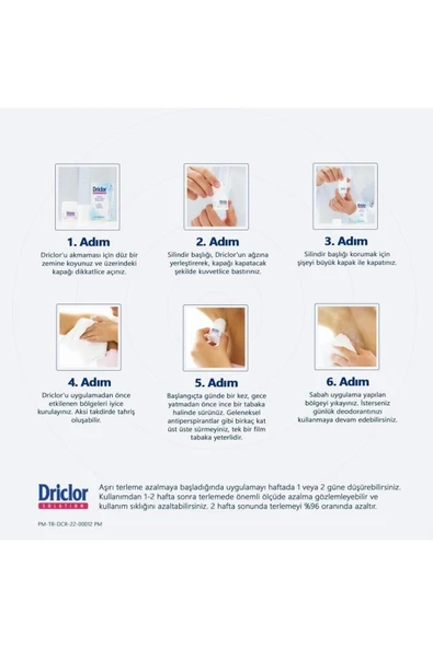 Driclor Driclor Antiperspirant Roll-on 20 ml 10 Adet - Resim 6
