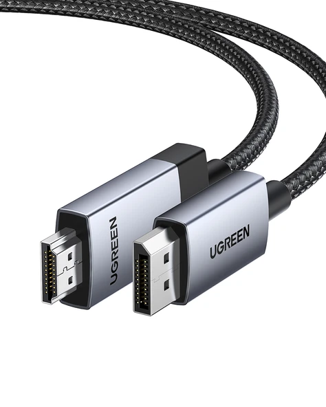UGREEN 4K 60Hz DisplayPort to HDMI Örgülü Kablo, 1m, 15773 ürün görseli