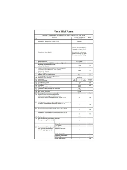 Samsung 77S90F 77'' 195 Ekran Uydu Alıcılı 4K Ultra HD Tizen Smart OLED TV - Resim 7